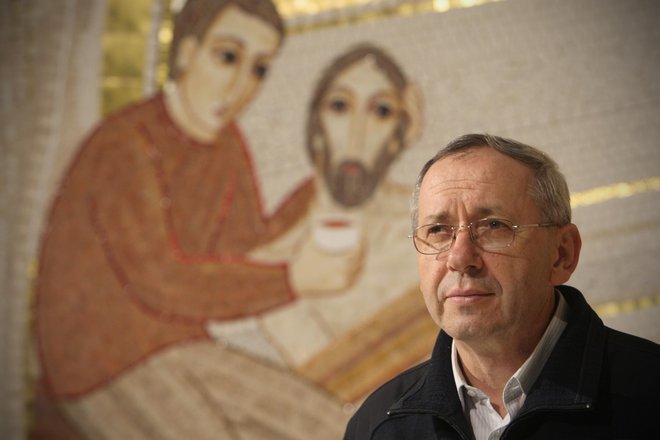 V Vatikanu in po po vsem svetu je preveč umetnin Marka Rupnika, da bi vse pokrili in tako zaščitili žrtve zlorab. Morda pa bi tudi v tem primeru poskusili z opravičilom. FOTO: Jure Eržen 