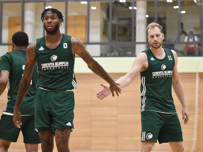 Košarkarji Cedevite Olimpije vstopajo v novo sezono. FOTO: Cedevita Olimpija