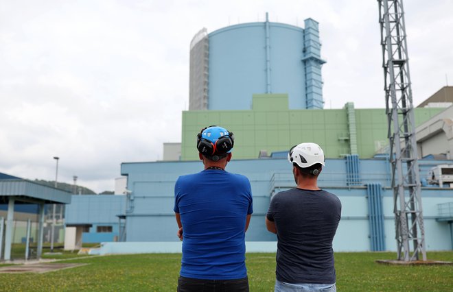 Jedrska energija naj bi bila tista, ki daje podlago za bazno in stabilno elektriko. FOTO: Blaž Samec/Delo