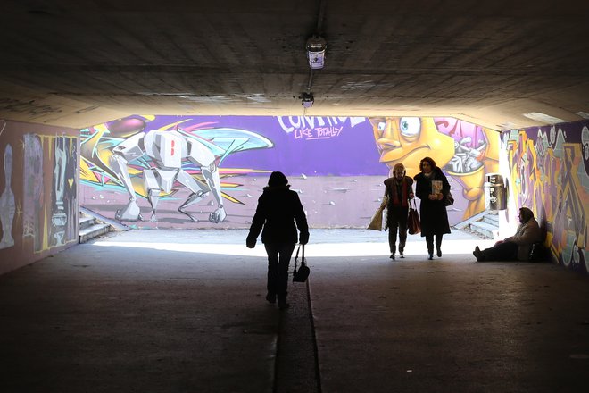 Med napovedanimi dogodki je tudi krožni grafitarski pohod po Šiški. FOTO: Tomi Lombar