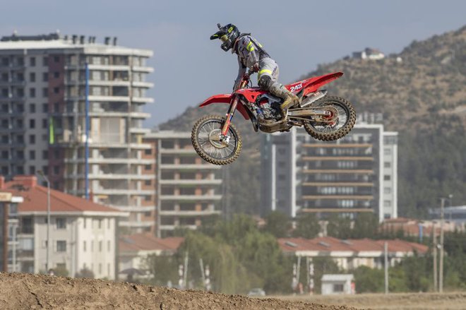 Tim Gajser je lani zmagal v Turčiji. FOTO: Honda Racing