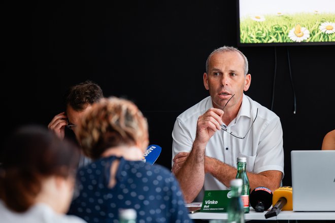 Direktor Vinko But je predstavil poslovanje Mlekarne Celeia. FOTO: LR Photography