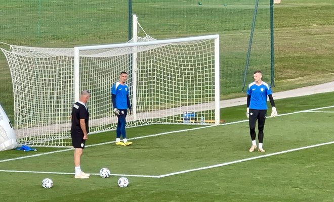 Matevž Vidovšek je dobil interni dvoboj z Igorjem Vekićem za mesto med vratnicama. FOTO: Jernej Suhadolnik