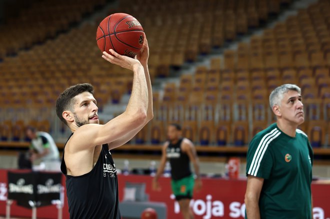 Aleksej Nikolić je pokazal nekaj lepih potez. FOTO: Cedevita Olimpija