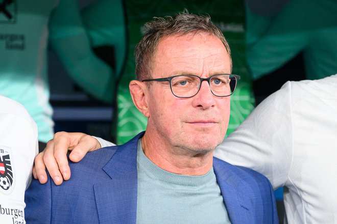 Ralf Rangnick. FOTO: Jure Makovec/AFP