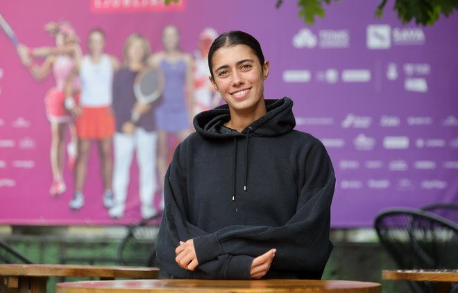 Olga Danilović se v Sloveniji vedno odlično počuti. FOTOGRAFIJE: Dejan Javornik/Delo