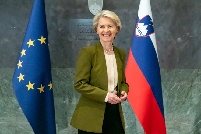 Ursula von der Leyen bo razdelitev komisarskih mest objavila šele prihodnji teden, in ne jutri. FOTO: Voranc Vogel/Delo