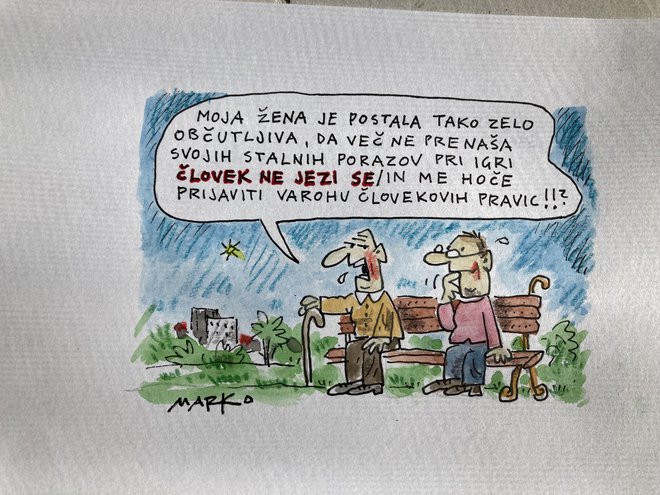 KARIKATURA: Marko Kočevar