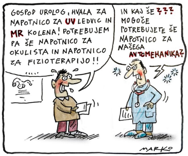 KARIKATURA: Marko Kočevar