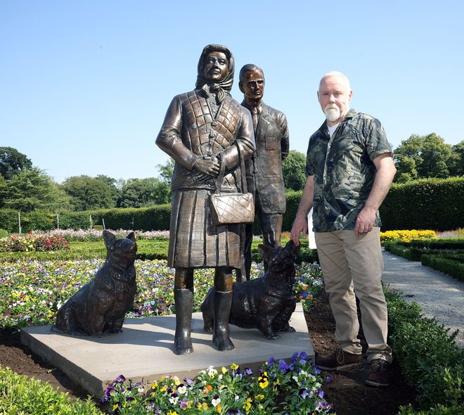 Umetnik iz Belfasta Anto Brennan se na kritike še ni odzval. FOTO: Mestni svet Antrima in Newtownabbeyja