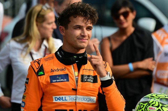 Lando Norris kaže izjemno formo. FOTO: Andrej Isakovic/AFP