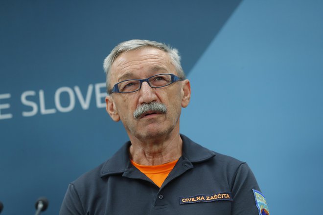 Poveljnik Civilne zaščite RS Srečko Šestan. FOTO: Leon Vidic/Delo