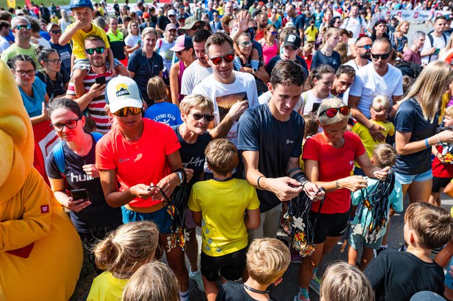 Triglav tek je namenjen tudi promociji zdravega življenjskega sloga. FOTO: Sportida