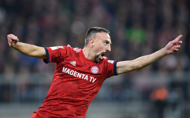 Franck Ribery je pri nemškem nogometnem velikanu blestel 12 let. FOTO: Andreas Gebert/Reuters