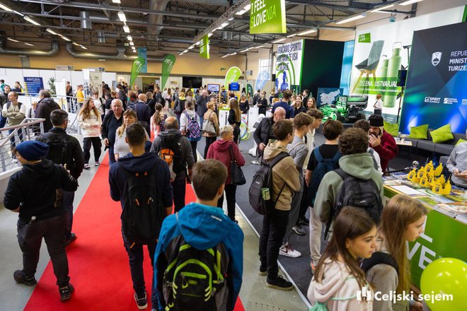 Dezenas de milhares de pessoas visitam a feira todos os anos, no ano passado foram 65 mil. FOTO: Feira de Celje