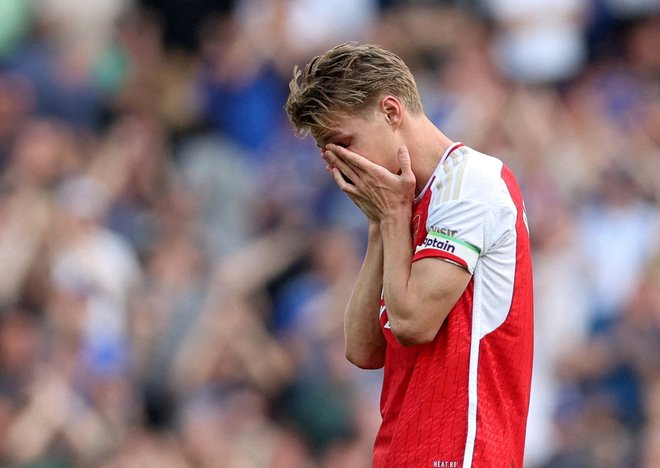 Martin Odegaard bo nekaj časa odsoten z zelenic. FOTO: Paul Childs/Reuters