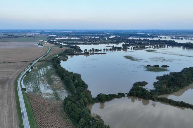 Poplave na Poljskem FOTO: Sergei Gapon/AFP