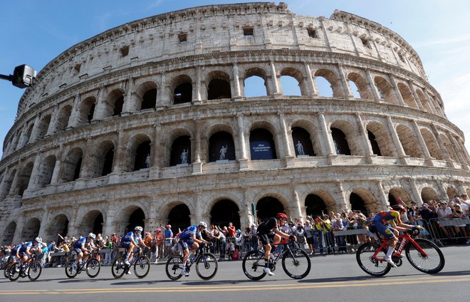 Cilj Gira bo znova v Rimu. FOTO: Ciro De Luca/Reuters