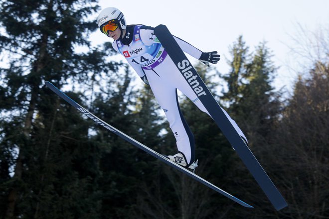 Jerica Jesenko bo v Rasnovu prestala ognjeni krst v veliki nagradi FIS. FOTO: Voranc Vogel/Delo