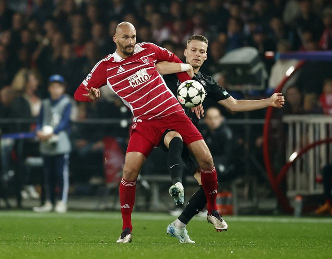 Tomi Horvat v akciji. FOTO: Stephane Mahe/Reuters