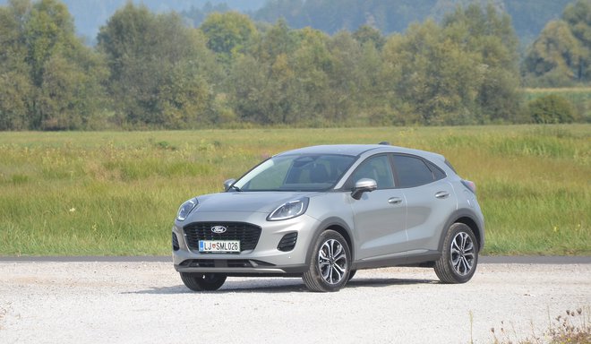 Ford puma je všečno oblikovan mali SUV. FOTO: Gašper Boncelj