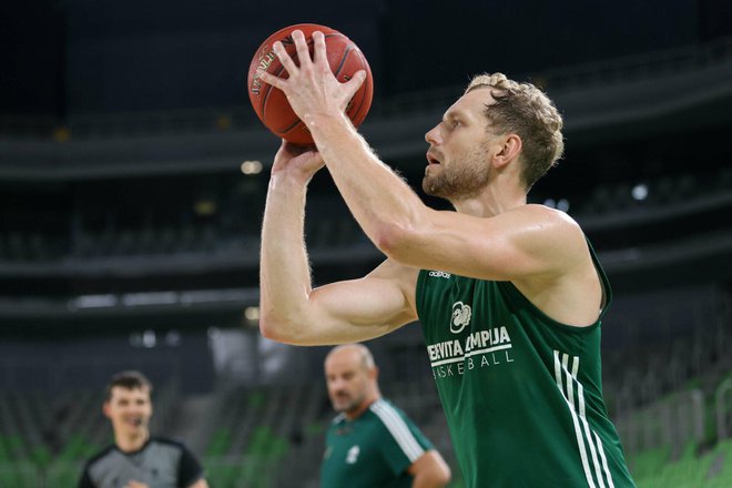 Jaka Blažič ostaja izkušeni vodja Cedevite Olimpije. FOTO: Cedevita Olimpija