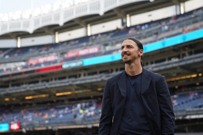 Zlatan Ibrahimović ne skriva, da je on tisti, ki vleče niti pri AC Milanu. FOTO: Lucas Boland/USA Today