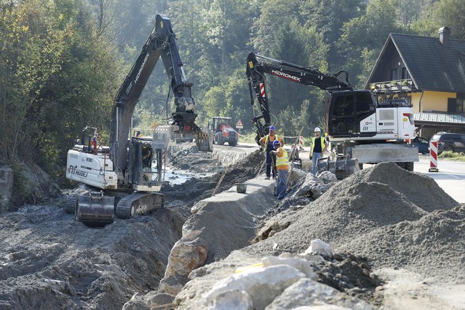 Črna na Koroškem po ujmi. FOTO: Jože Suhadolnik/Delo