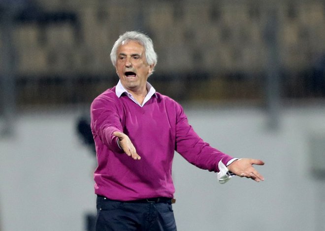 Vahid Halilhodžić ima za seboj že pisano trenersko kariero. FOTO: Mohamed Abd El Ghany/Reuters