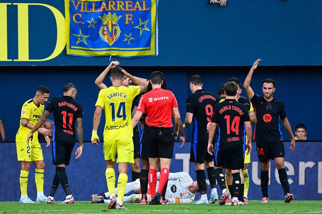 Ter Stegen sofreu uma lesão grave. FOTO: José Jordan/AFP