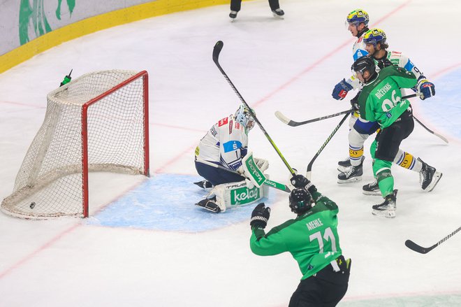 Olimpija je na prvi tekmi premagala VSV. FOTO: Voranc Vogel