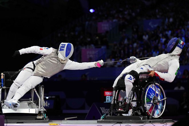 Prve paraolimpijske igre so v Londonu leta 1948, neposredno po poletnih olimpijskih igrah, organizirali britanski veterani, poškodovani v vojni proti nacizmu.  FOTO Dimitar Dilkoff/AFP