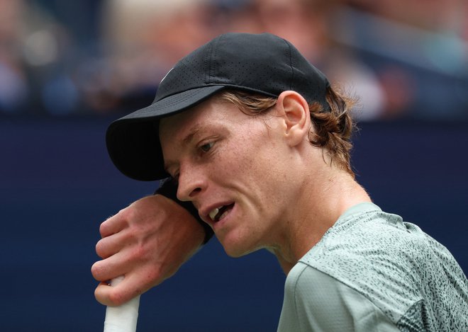 Jannik Sinner premočno vodi na lestvici ATP. FOTO: Mike Segar/ Reuters