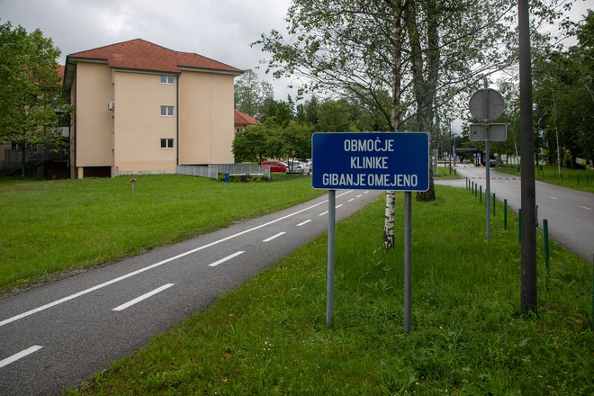 Psihiatrično kliniko so lani pretresali hudi očitki o nasilju nad pacienti. Ljubljana, 6. 6. 2023 FOTO: Voranc Vogel/Delo