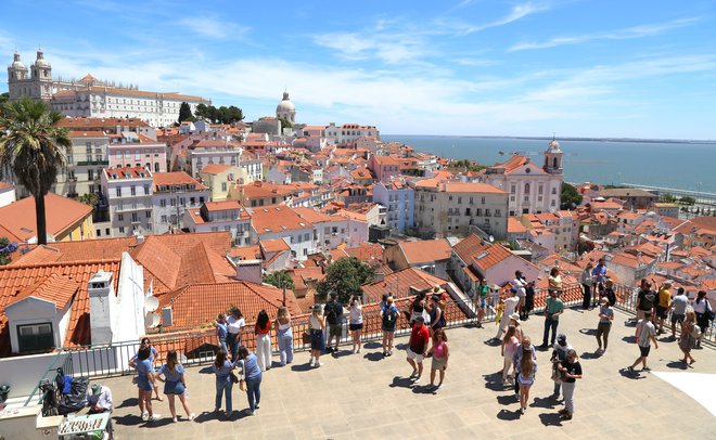 Pogled na Alfamo, stari del Lizbone FOTO: Milan Ilić