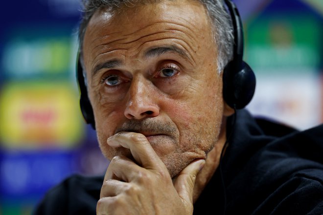 Luis Enrique je na klop PSG-ja sedel poleti leta 2023. FOTO: Matthew Childs/Action Images Via Reuters