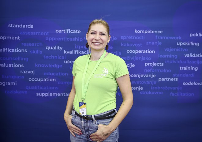 Sara Gošnak, tehnična delegatka WorldSkills Slovenia na Centru RS za poklicno izobraževanje FOTO: Jože Suhadolnik