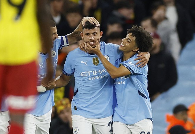 Matheus Nunes je 24. septembra dosegel gol proti Watfordu v ligaškem pokalu. FOTO: Jason Cairnduff/Reuters