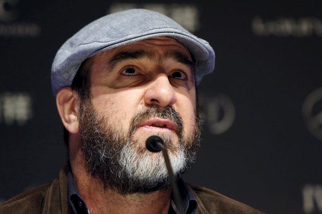 Eric Cantona je tudi nogometni komentator in igralec. FOTO: Aly Song/Reuters