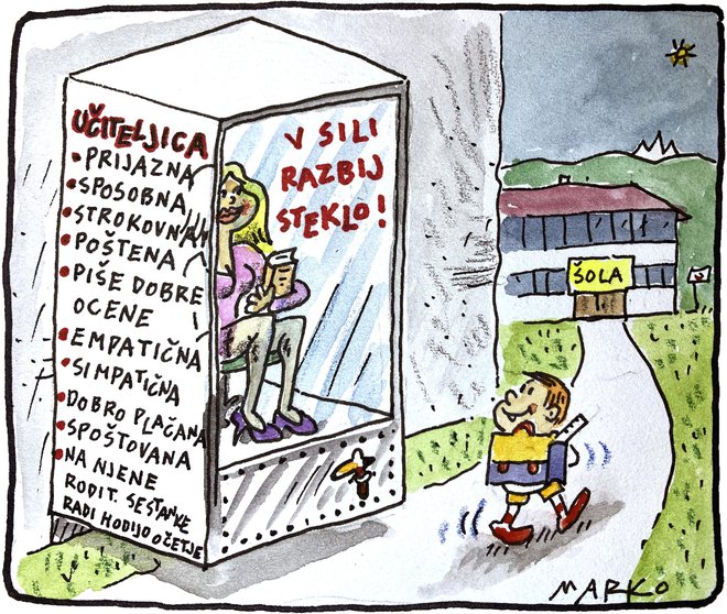 KARIKATURA: Marko Kočevar