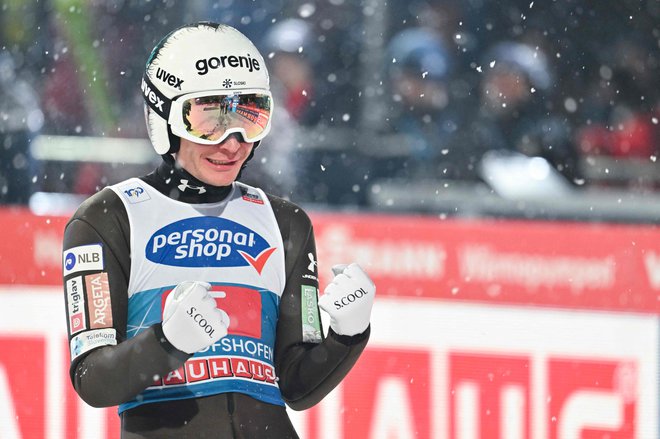 Anže Lanišek se že veseli prihajajoče zime. FOTO: Kerstin Joensson/AFP