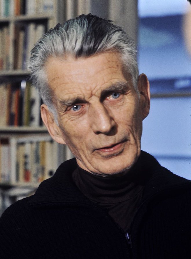 Samuel Beckett, pisatelj, ki nastopa v sredici Dolarjeve knjige.  FOTO: Wikipedia