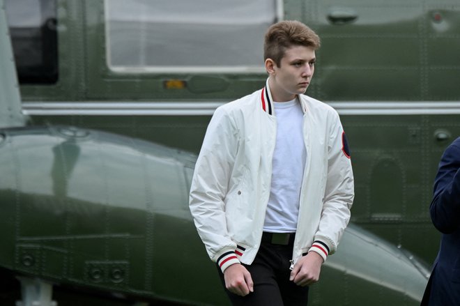 Barron Trump na fotograqfiji iz leta 2020. FOTO: Erin Scott/Reuters