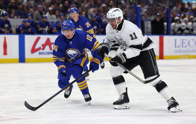 Kopitar je v odlični formi. FOTO: Timothy T. Ludwig/Reuters