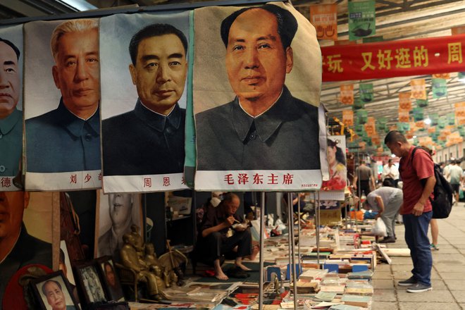 Mao Zedong je dobro vedel, kako prebuditi čustva. FOTO: Florence Lo/Reuters