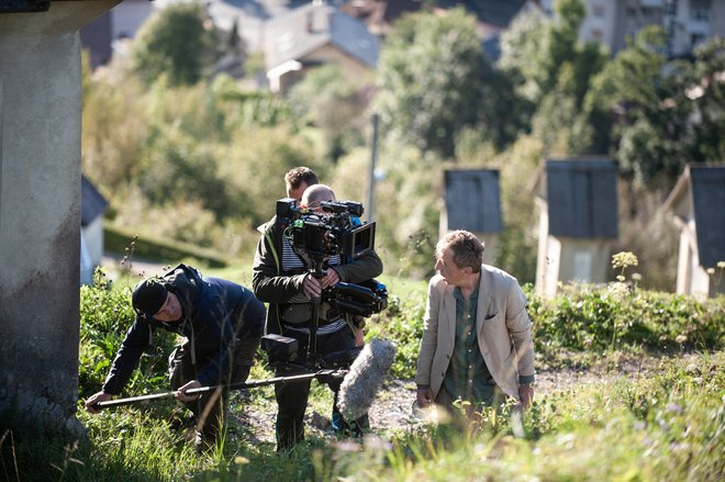 Slovenska produkcijska hiša Staragara in hrvaški Propeler film sodelujeta tudi pri snemanju filma Hotel Alkohol, ki ga režira Jan Cvitkovič. Foto Sandi Petric