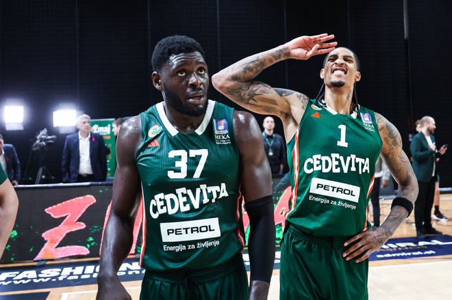 Derek Ogbeide vse bolje deluje pod košem, Devin Robinson je neustavljiv v raketi.
Foto Aleš Fevžer/Cedevita Olimpija