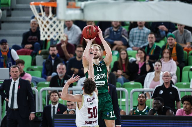 Jaka Blažič je dodal 14 točk. FOTO: Cedevita Olimpija