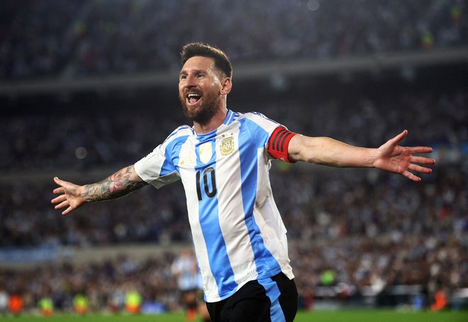 Lionel Messi je blestel proti Boliviji. FOTO: Matias Baglietto/Reuters