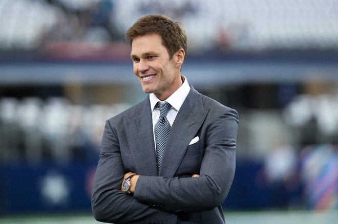 Tom Brady je novi manjšinski lastniki Las Vegas Raiders. FOTO: Kevin Jairaj/Usa Today Sports Via Reuters Con